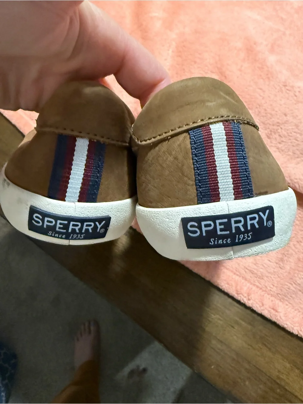 Sperry Big Kids Brown Leather Lace-Up Boat Shoes